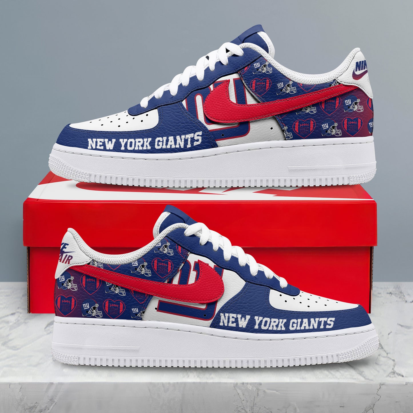 Footwearstorm New York Giants Low-Top Sneakers Shoes For Men And Women 2808117