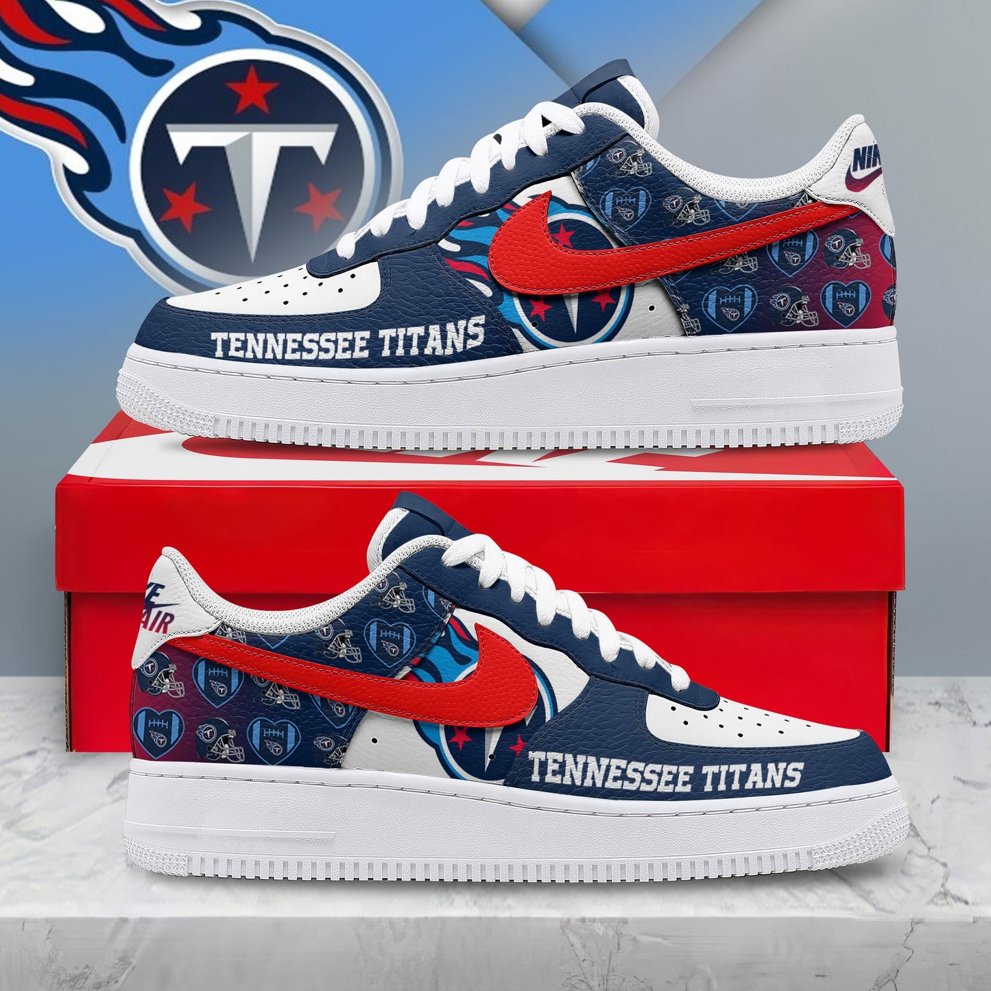 Footwearstorm Tennessee Titans Low-Top Sneakers Shoes For Men And Women 280850
