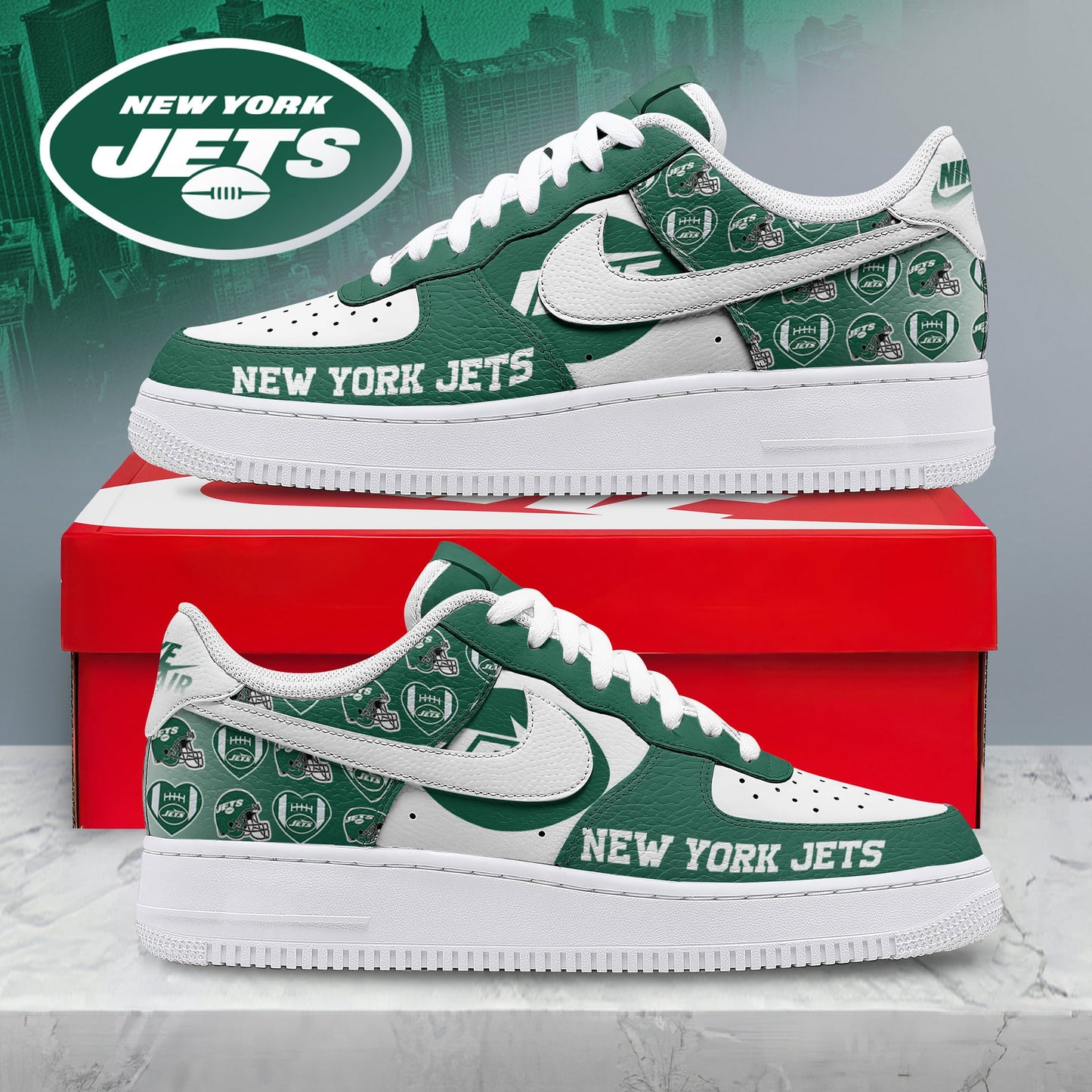 Footwearstorm New York Jets Low-Top Sneakers Shoes For Men And Women 2808107