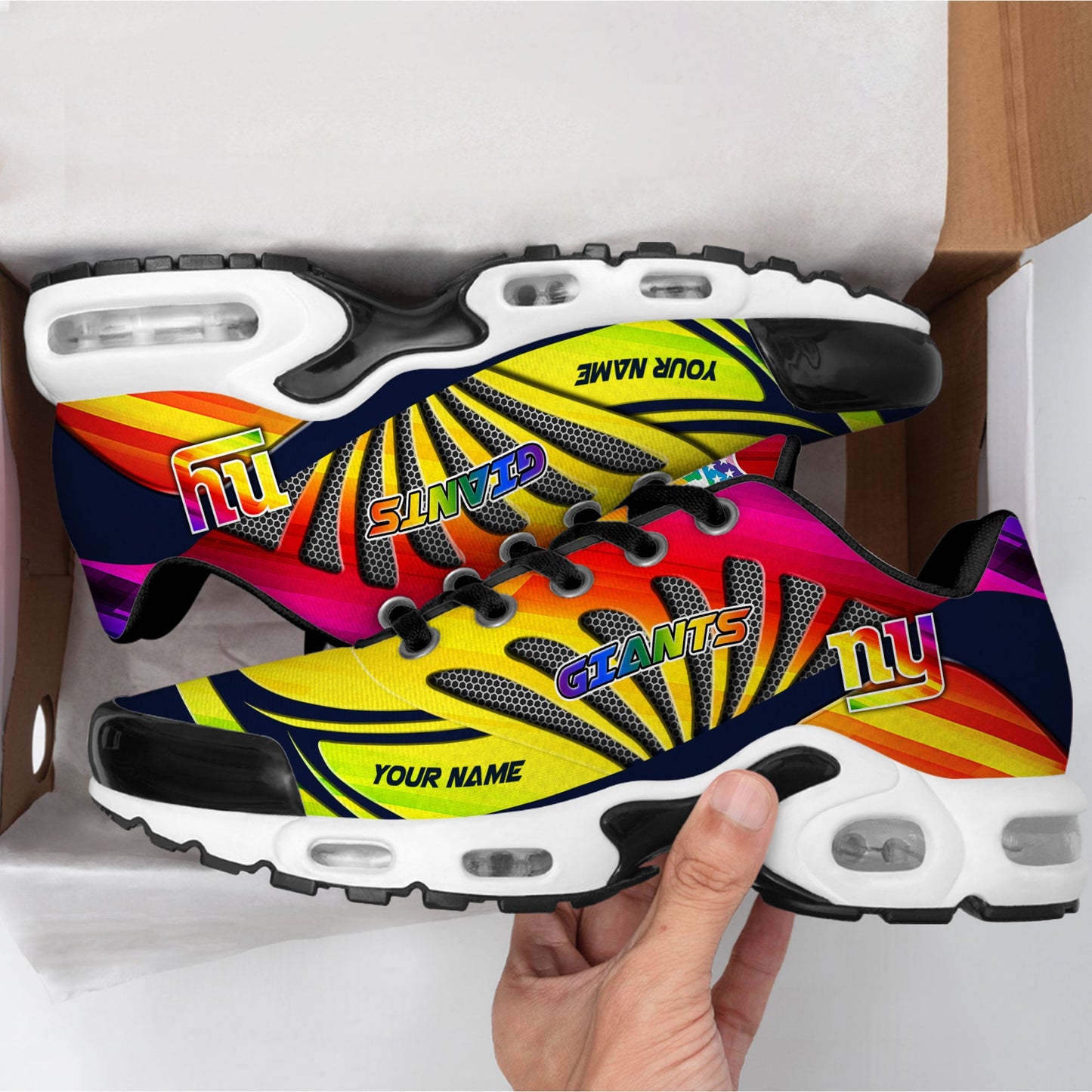 Footwearstorm New York Giants TN Shoes Sneakers For Men And Women