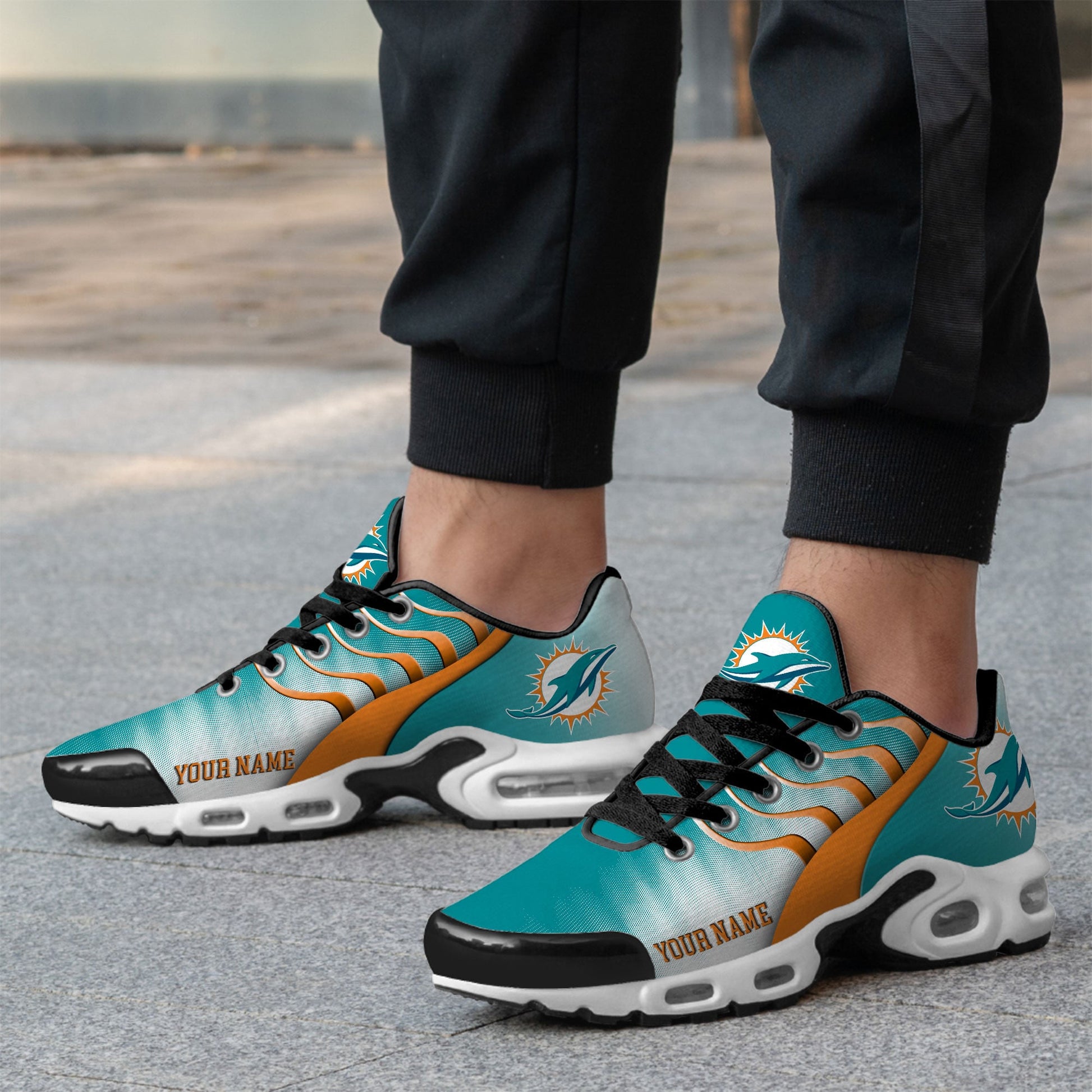 Footwearstorm Miami Dolphins TN Shoes Sneakers For Men And Women