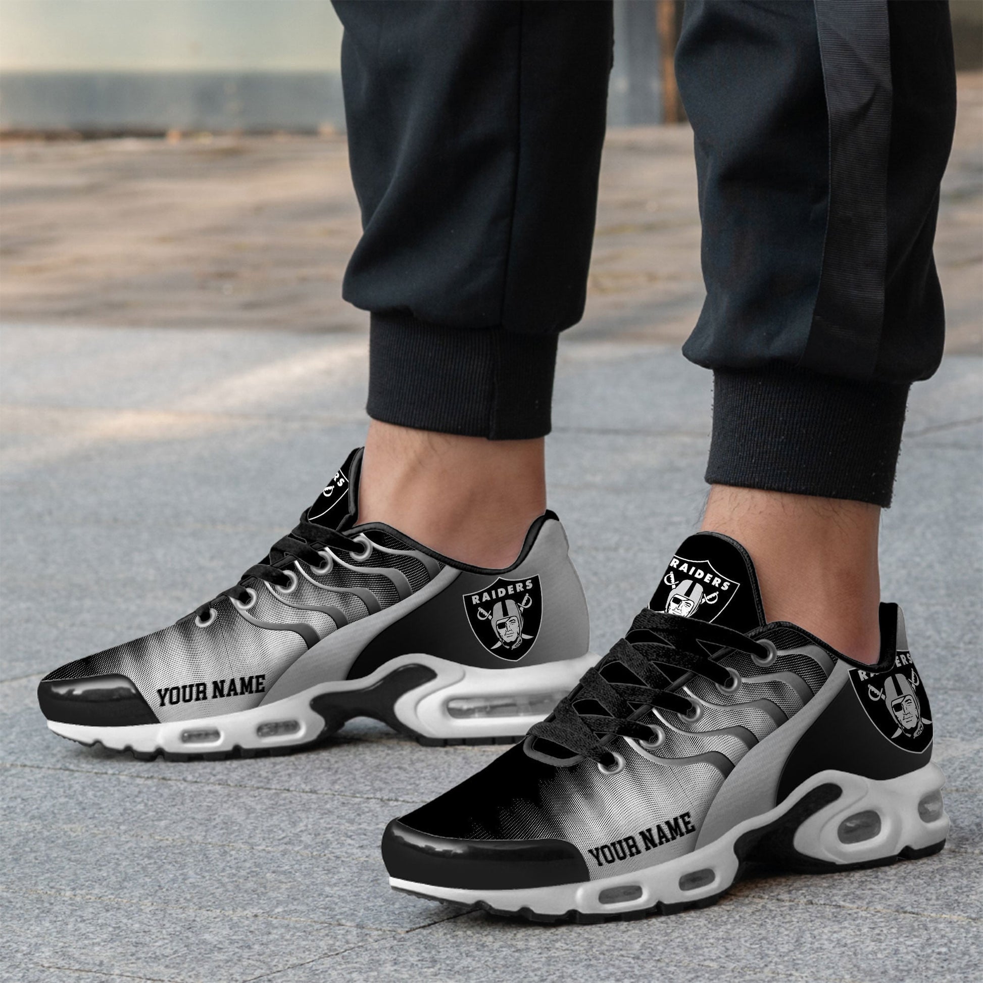 Footwearstorm Las Vegas Raiders TN Shoes Sneakers For Men And Women