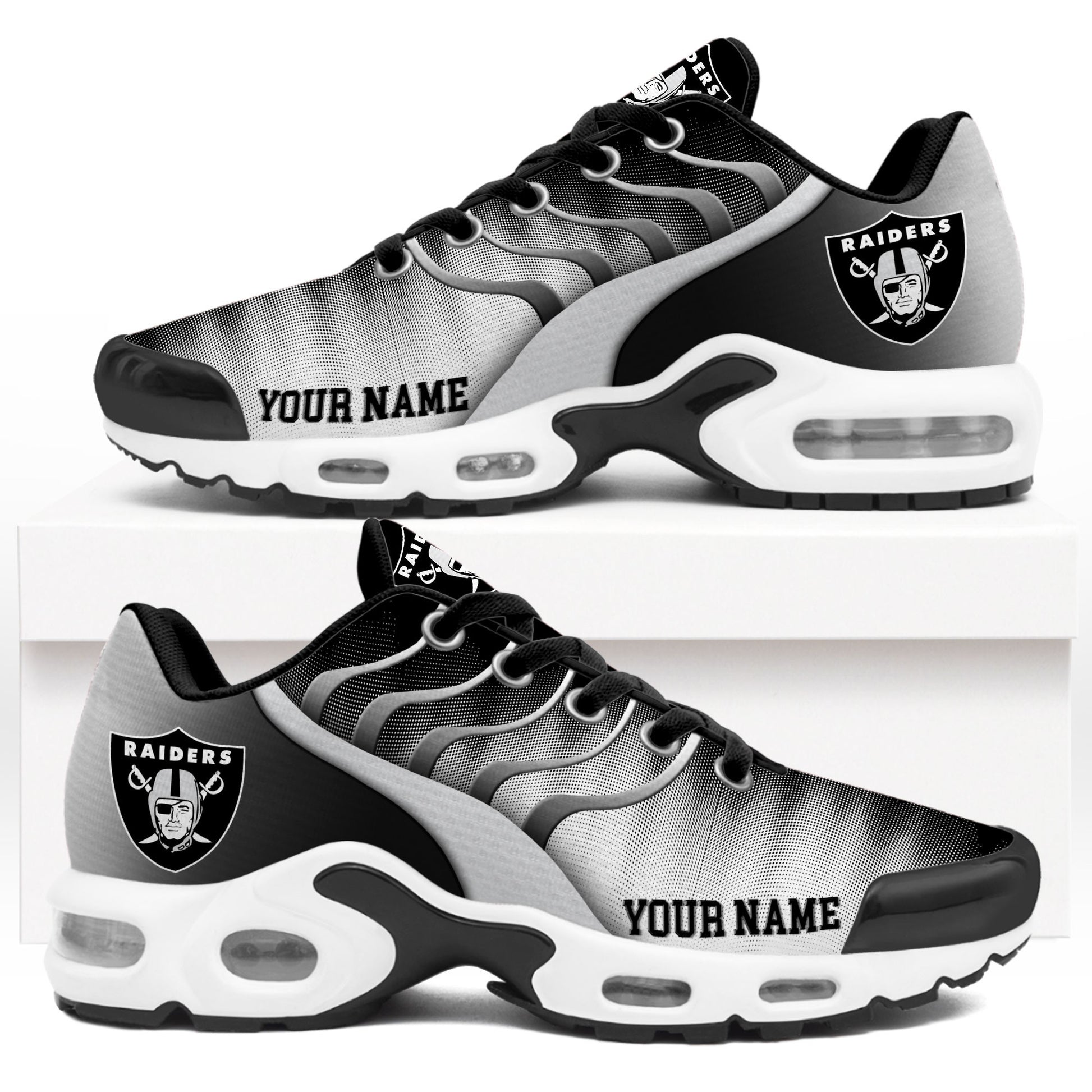 Footwearstorm Las Vegas Raiders TN Shoes Sneakers For Men And Women