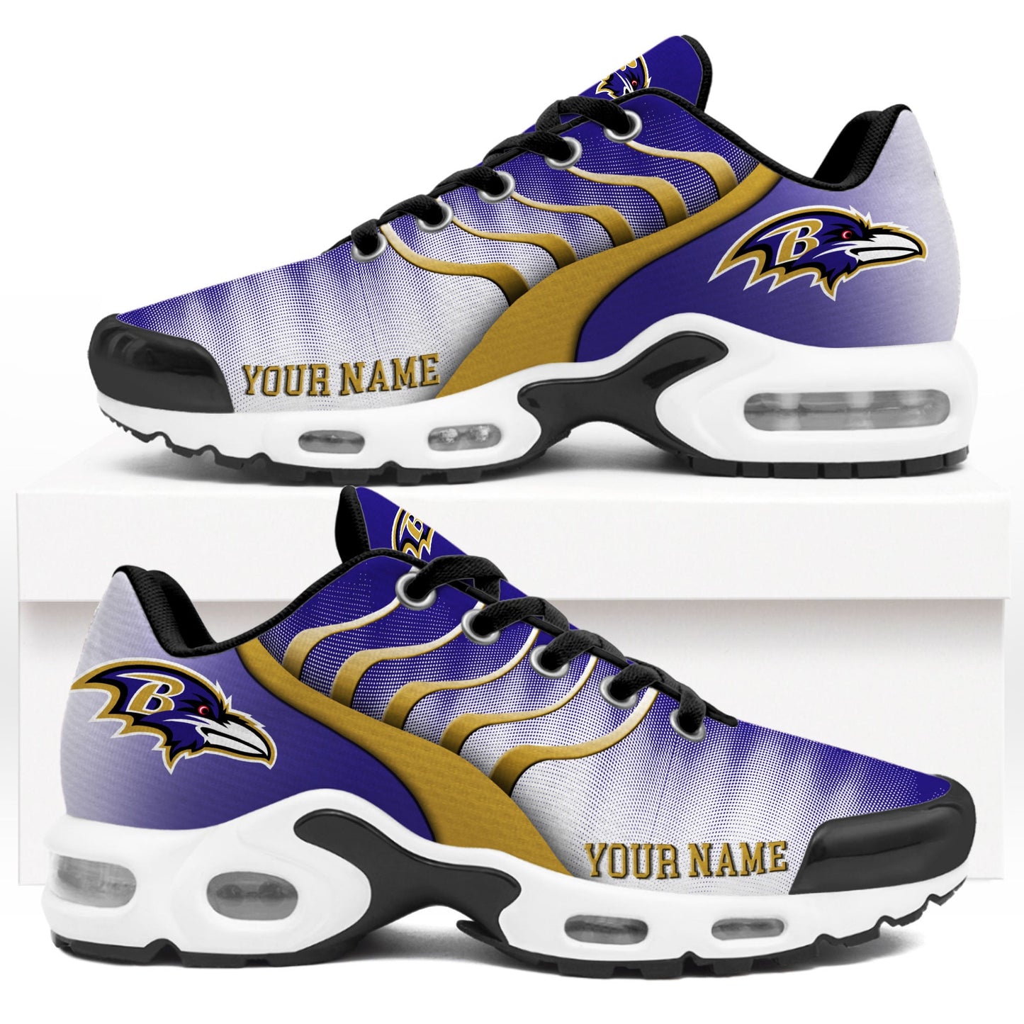 Footwearstorm Baltimore Ravens TN Shoes Sneakers For Men And Women