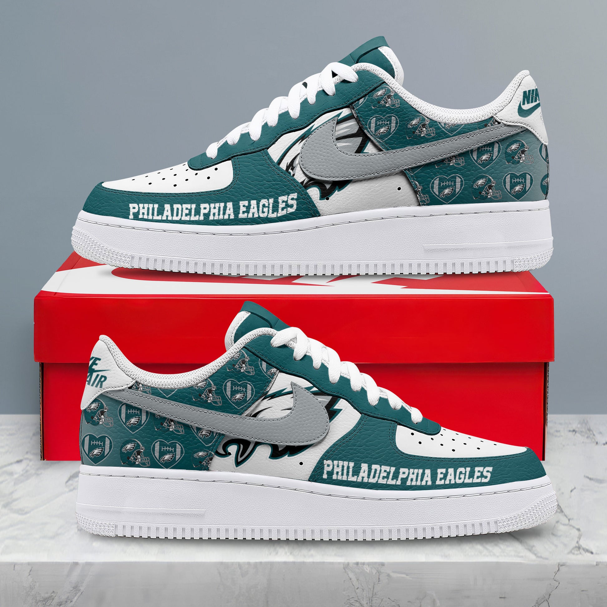 Footwearstorm Philadelphia Eagles Low-Top Sneakers Shoes For Men And Women 280878