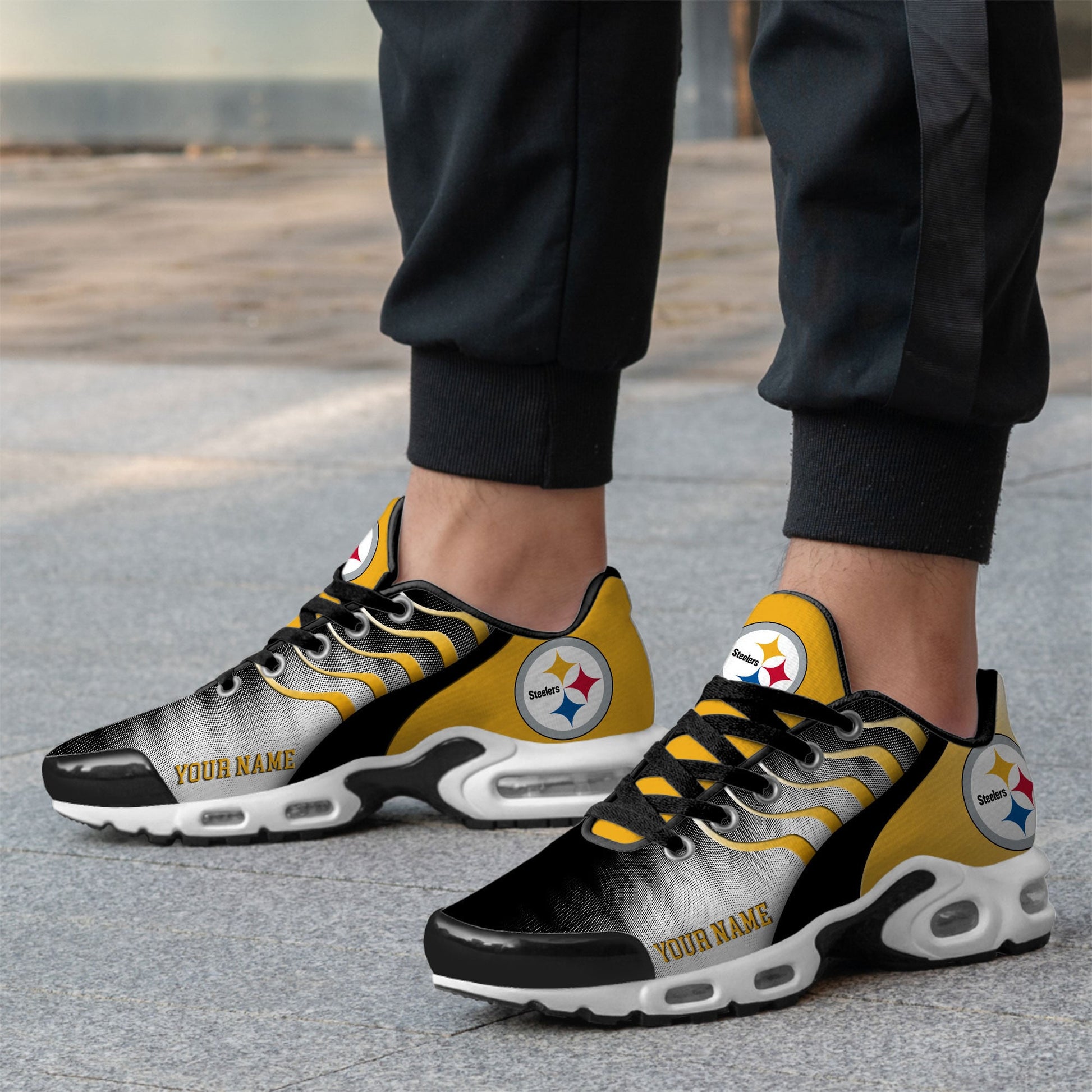 Footwearstorm Pittsburgh Steelers TN Shoes Sneakers For Men And Women