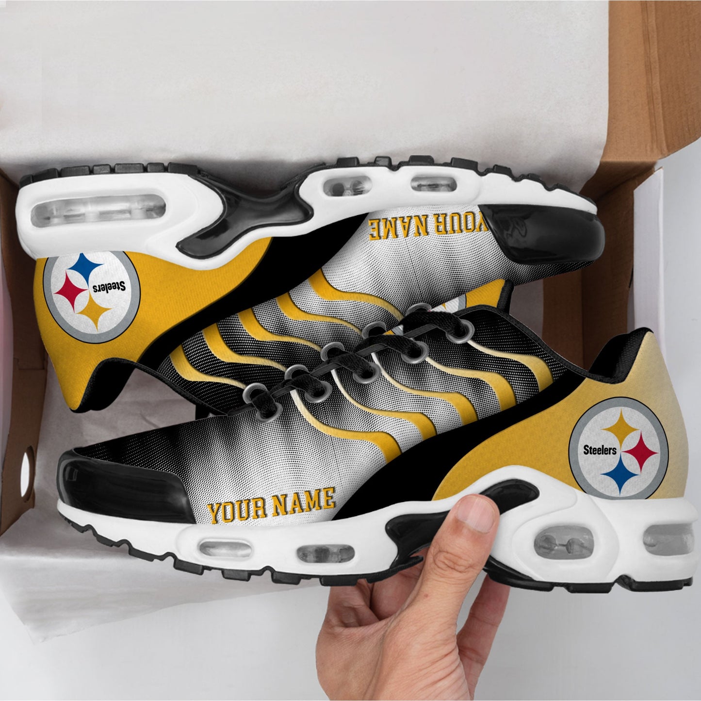 Footwearstorm Pittsburgh Steelers TN Shoes Sneakers For Men And Women