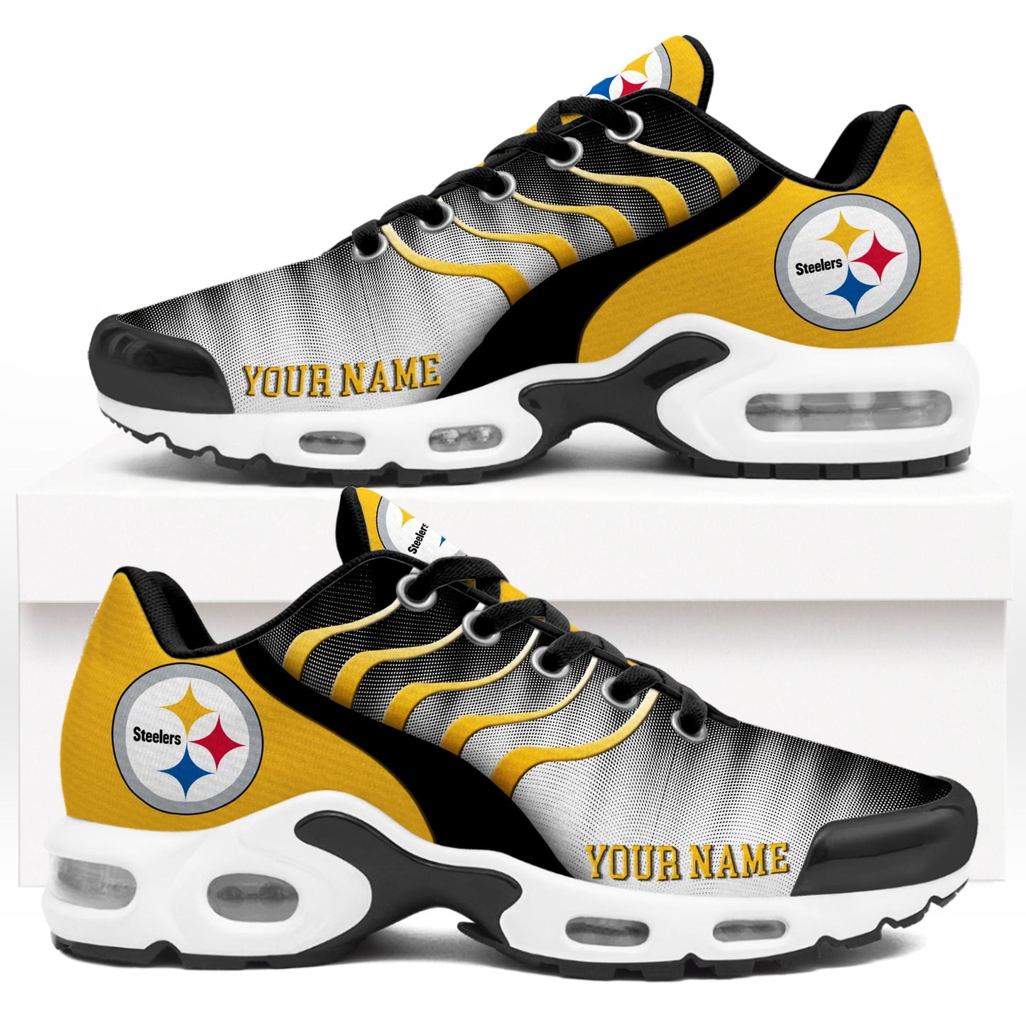 Footwearstorm Pittsburgh Steelers TN Shoes Sneakers For Men And Women