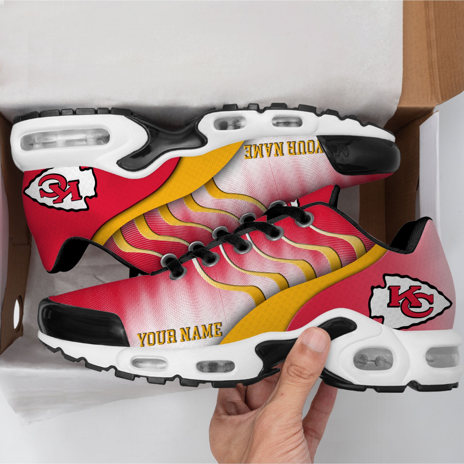 Footwearstorm Kansas City Chiefs TN Shoes Sneakers For Men And Women