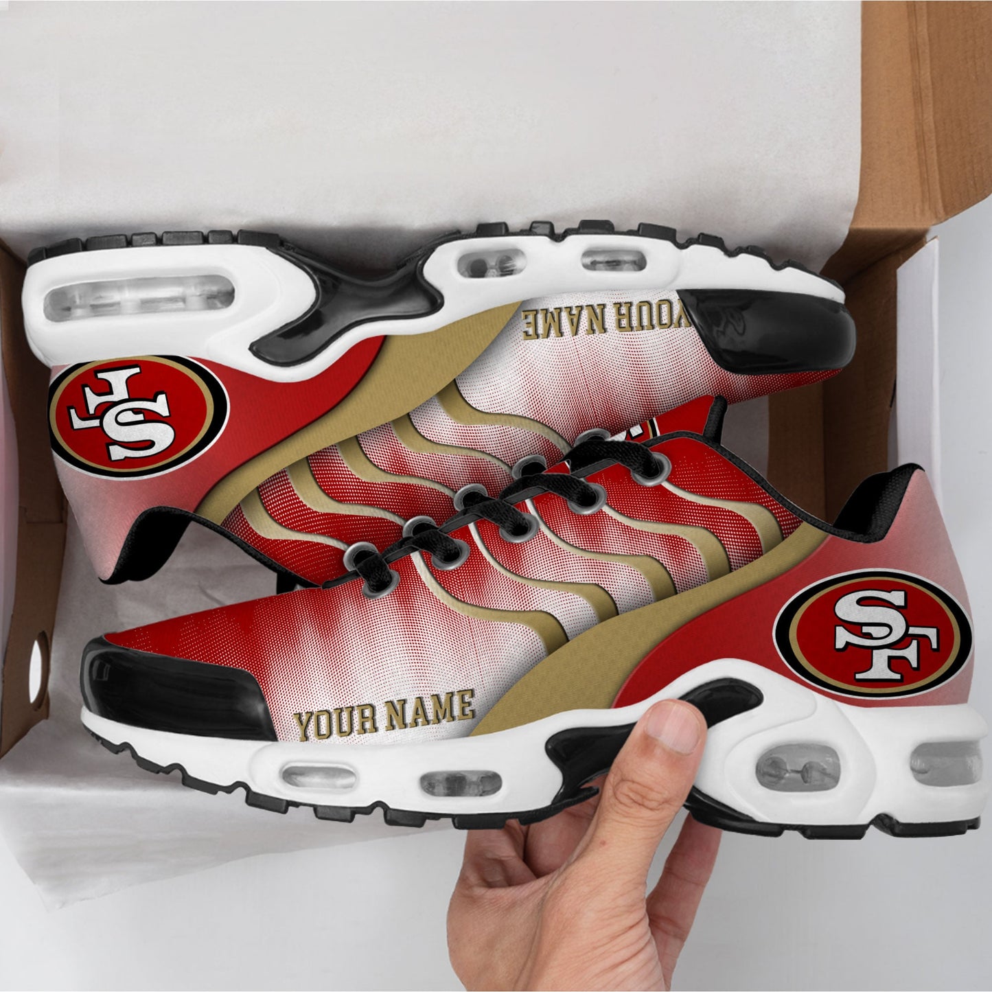 Footwearstorm San Francisco 49ers TN Shoes Sneakers For Men And Women