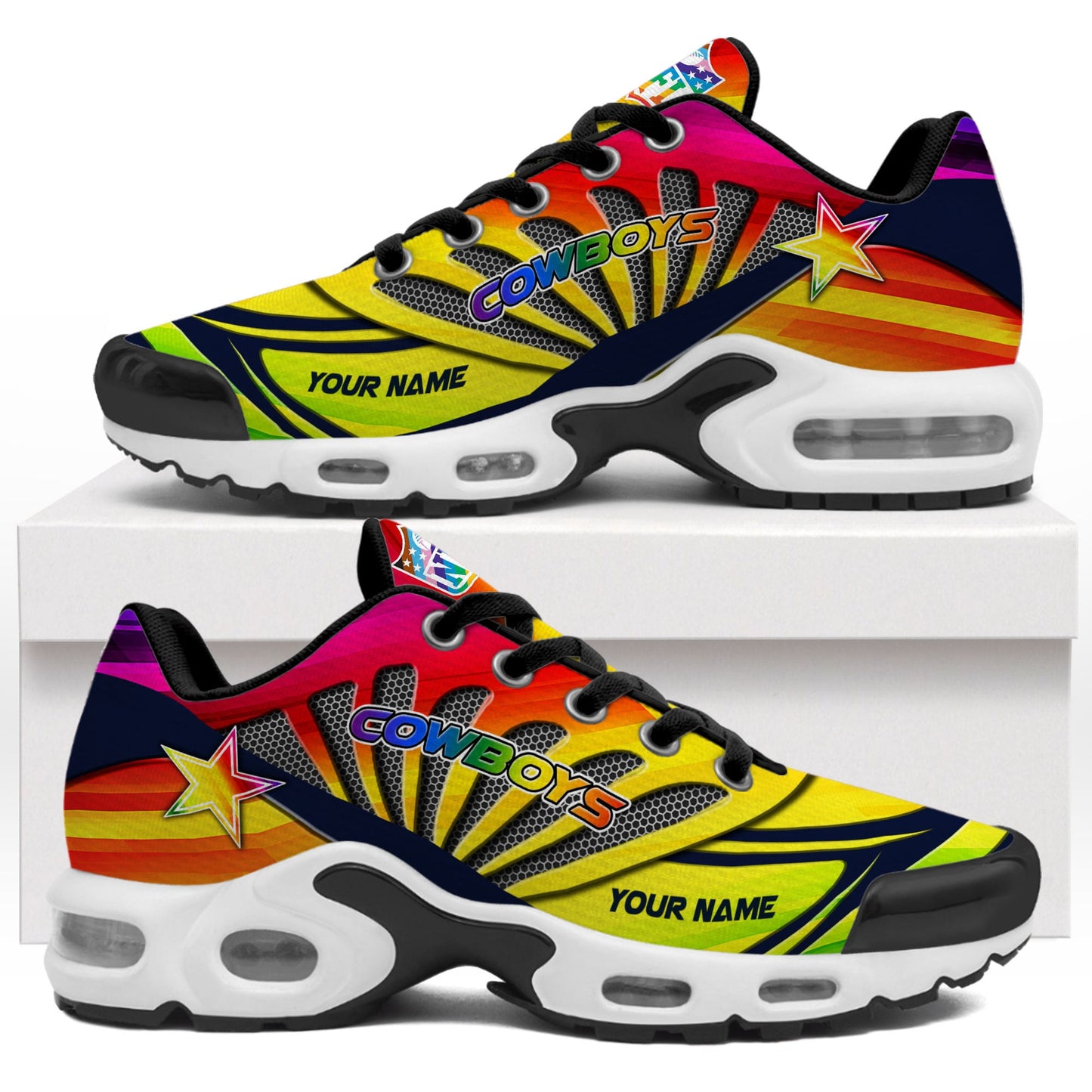 Footwearstorm Dallas Cowboys TN Shoes Sneakers For Men And Women