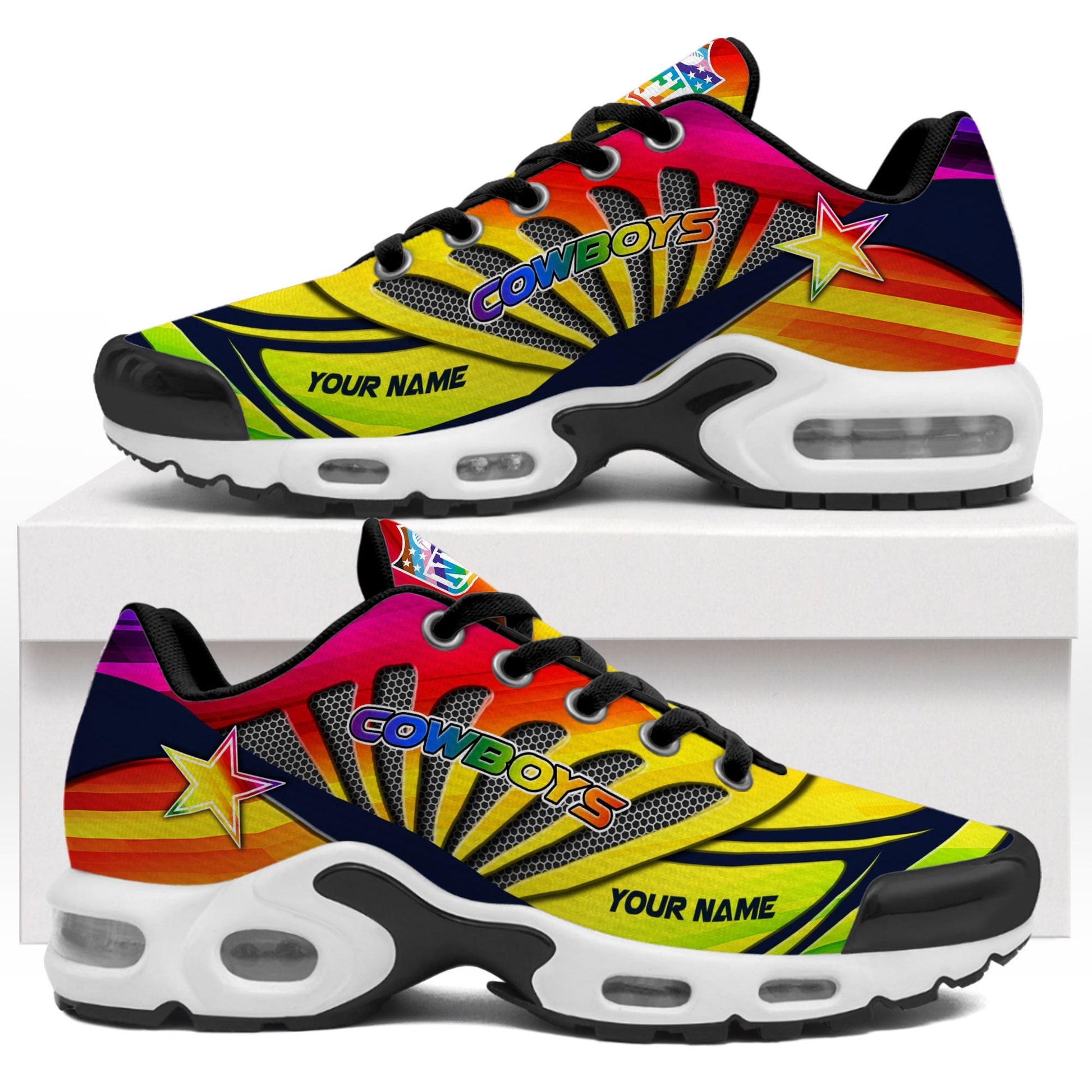 Footwearstorm Dallas Cowboys TN Shoes Sneakers For Men And Women