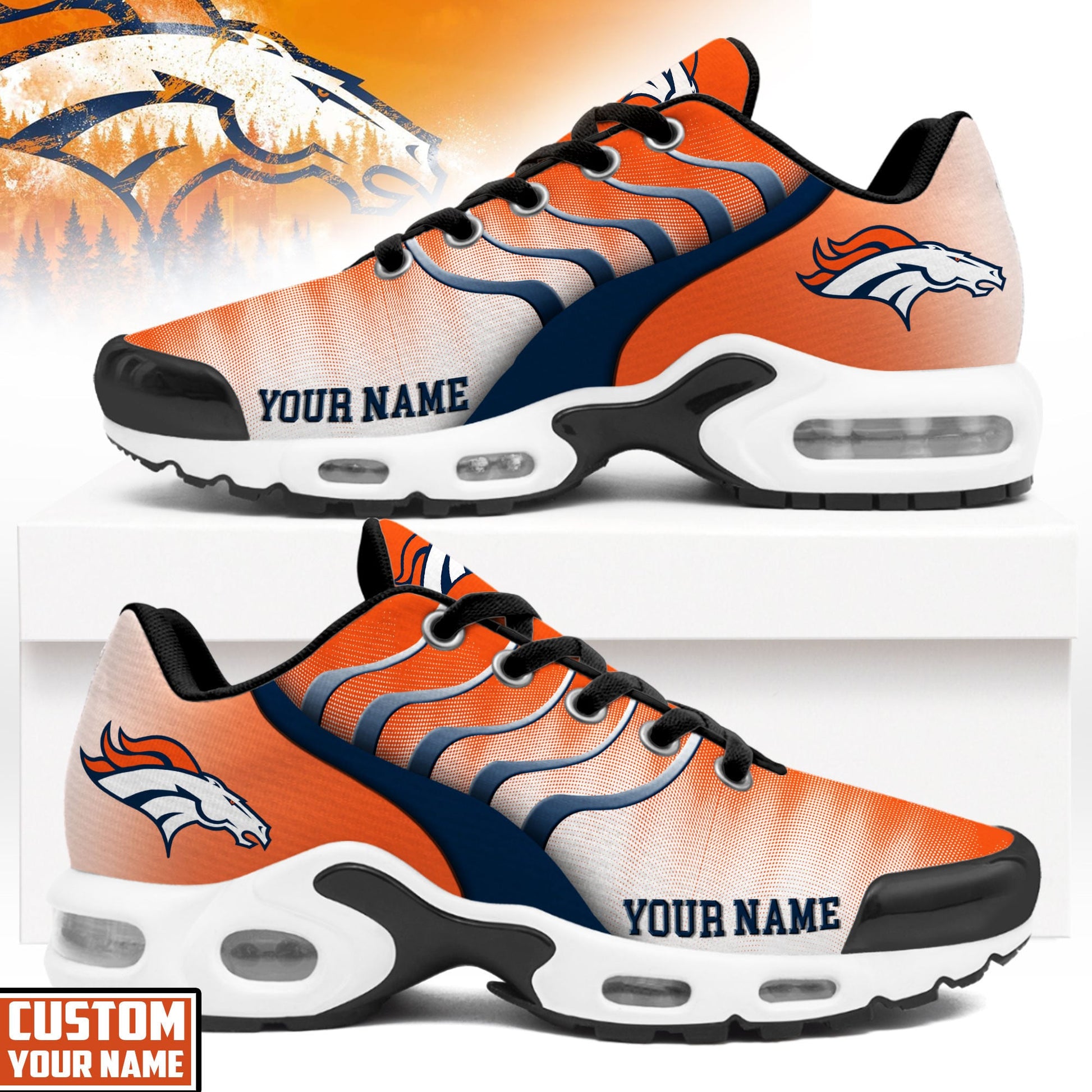 Footwearstorm Denver Broncos TN Shoes Sneakers For Men And Women