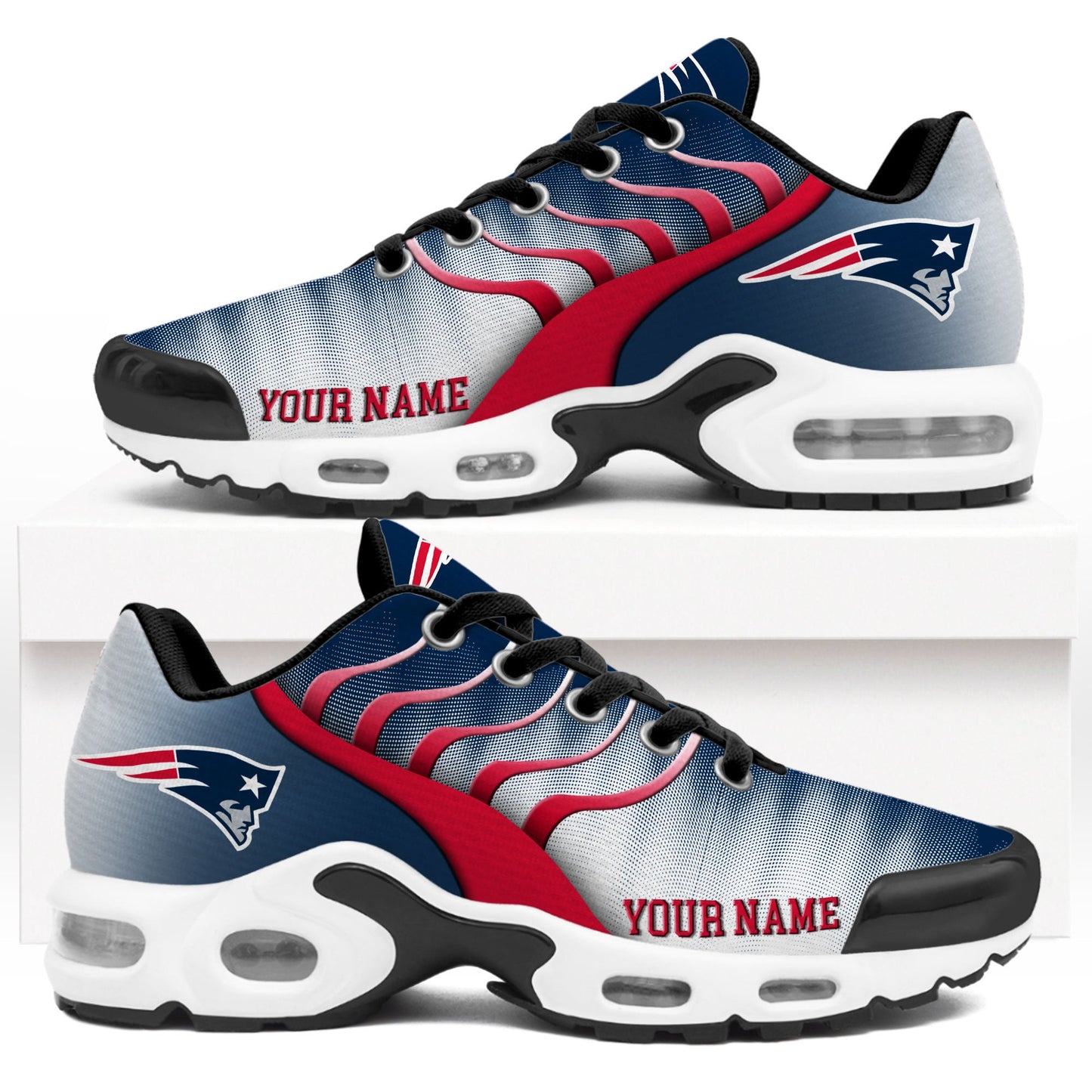 Footwearstorm New England Patriots TN Shoes Sneakers For Men And Women