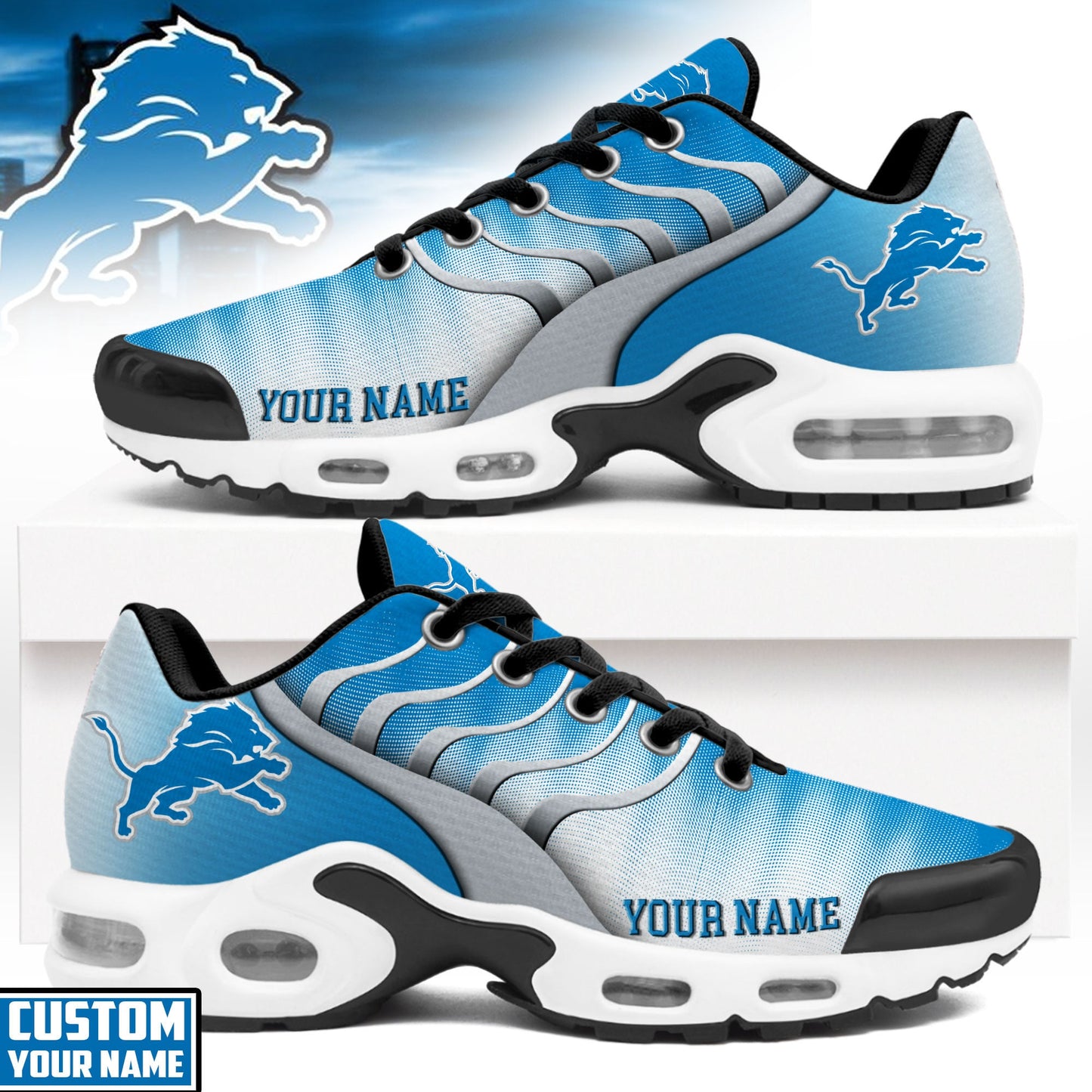 Footwearstorm Detroit Lions TN Shoes Sneakers For Men And Women