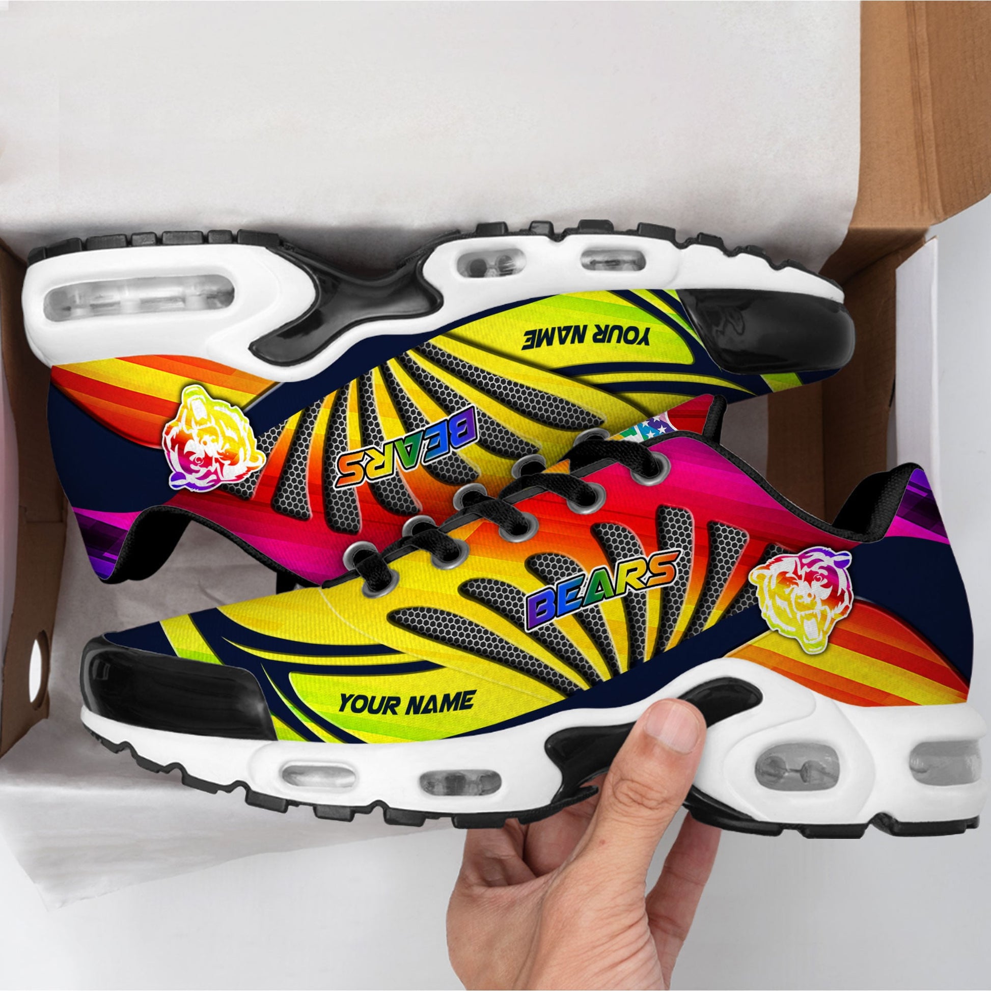 Footwearstorm Chicago Bears TN Shoes Sneakers For Men And Women