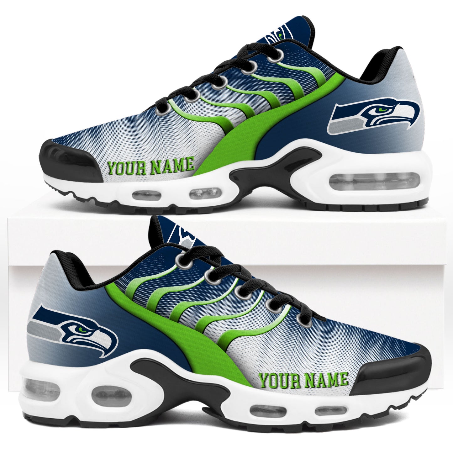 Footwearstorm Seattle Seahawks TN Shoes Sneakers For Men And Women