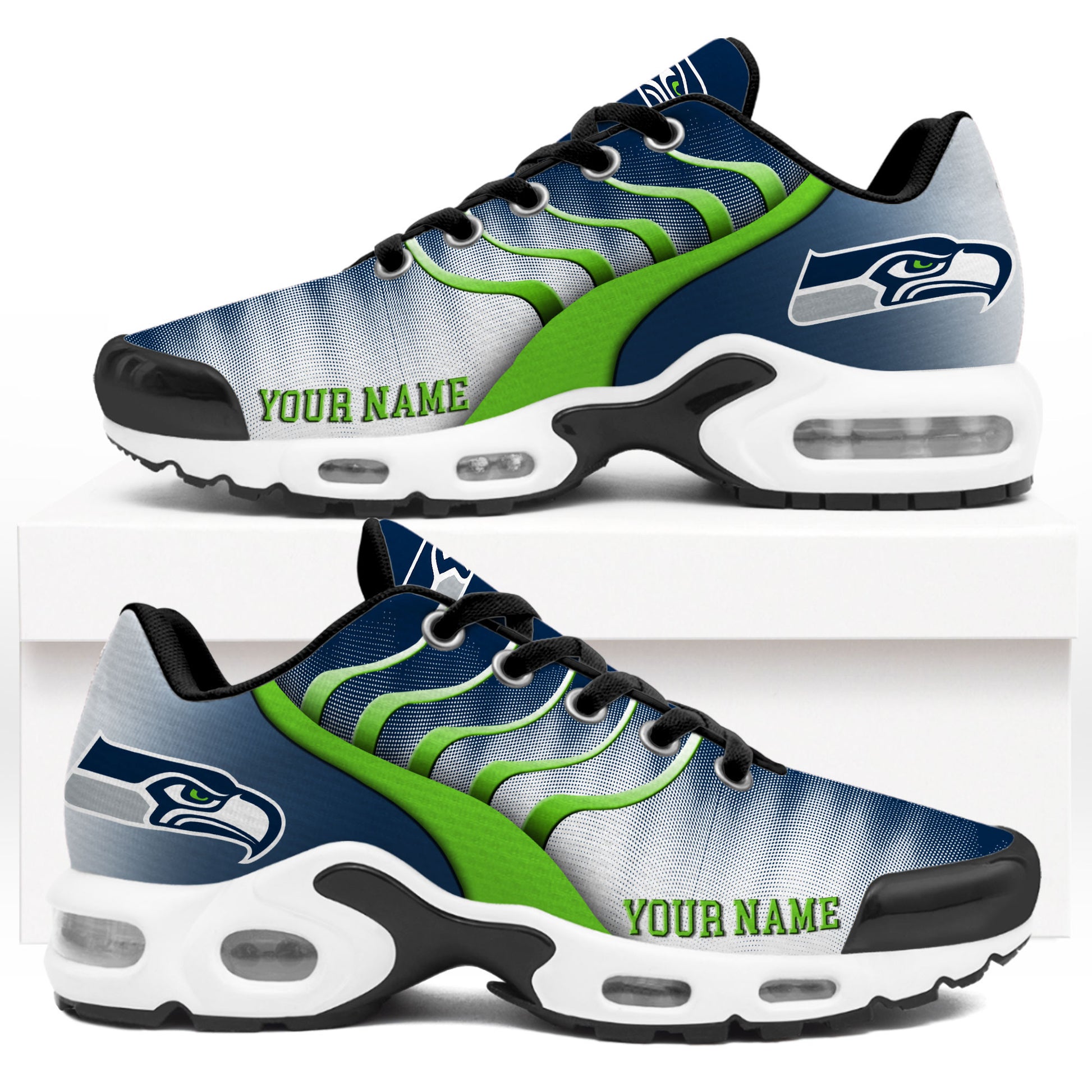 Footwearstorm Seattle Seahawks TN Shoes Sneakers For Men And Women