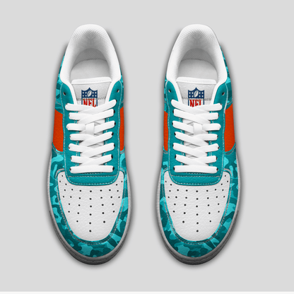 Footwearstorm Miami Dolphins Low-Top Sneakers Shoes For Men And Women 2808116