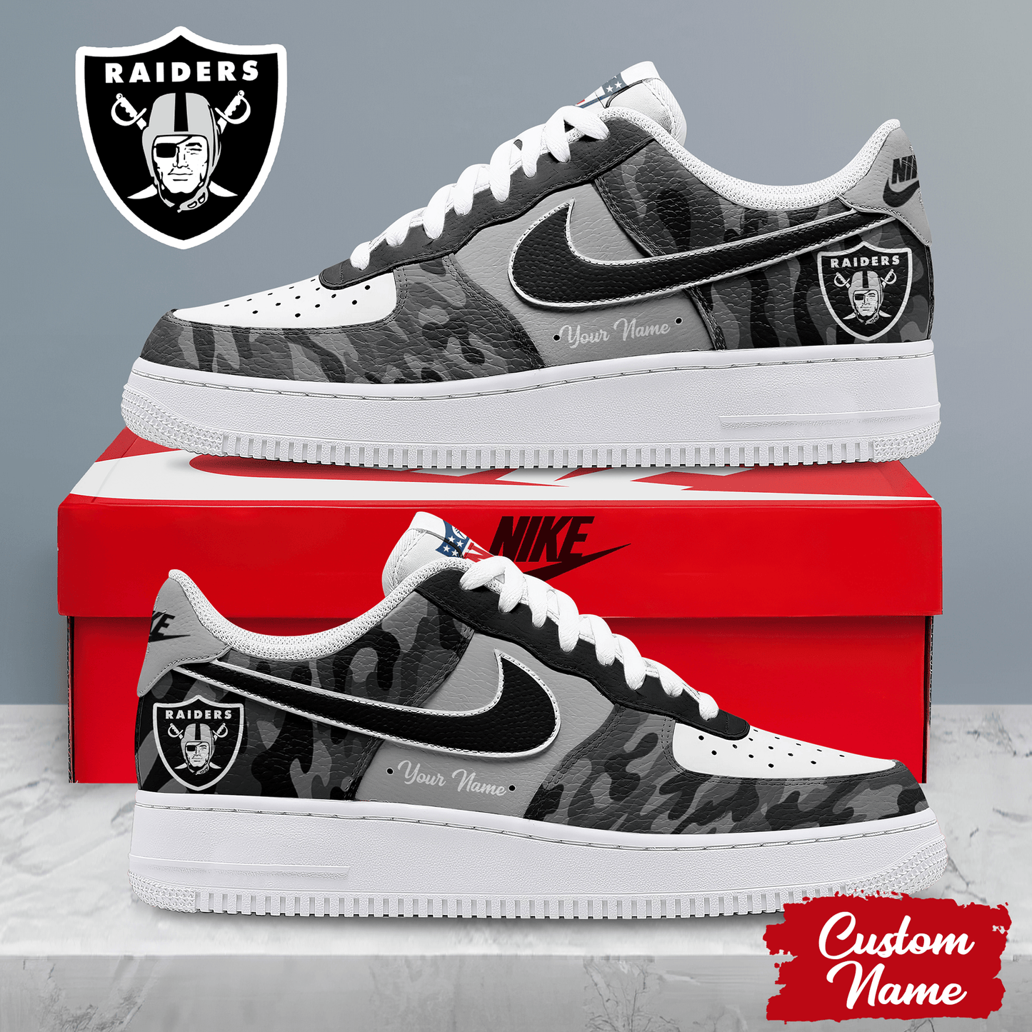 Footwearstorm Las Vegas Raiders Low-Top Sneakers Shoes For Men And Women 2808166
