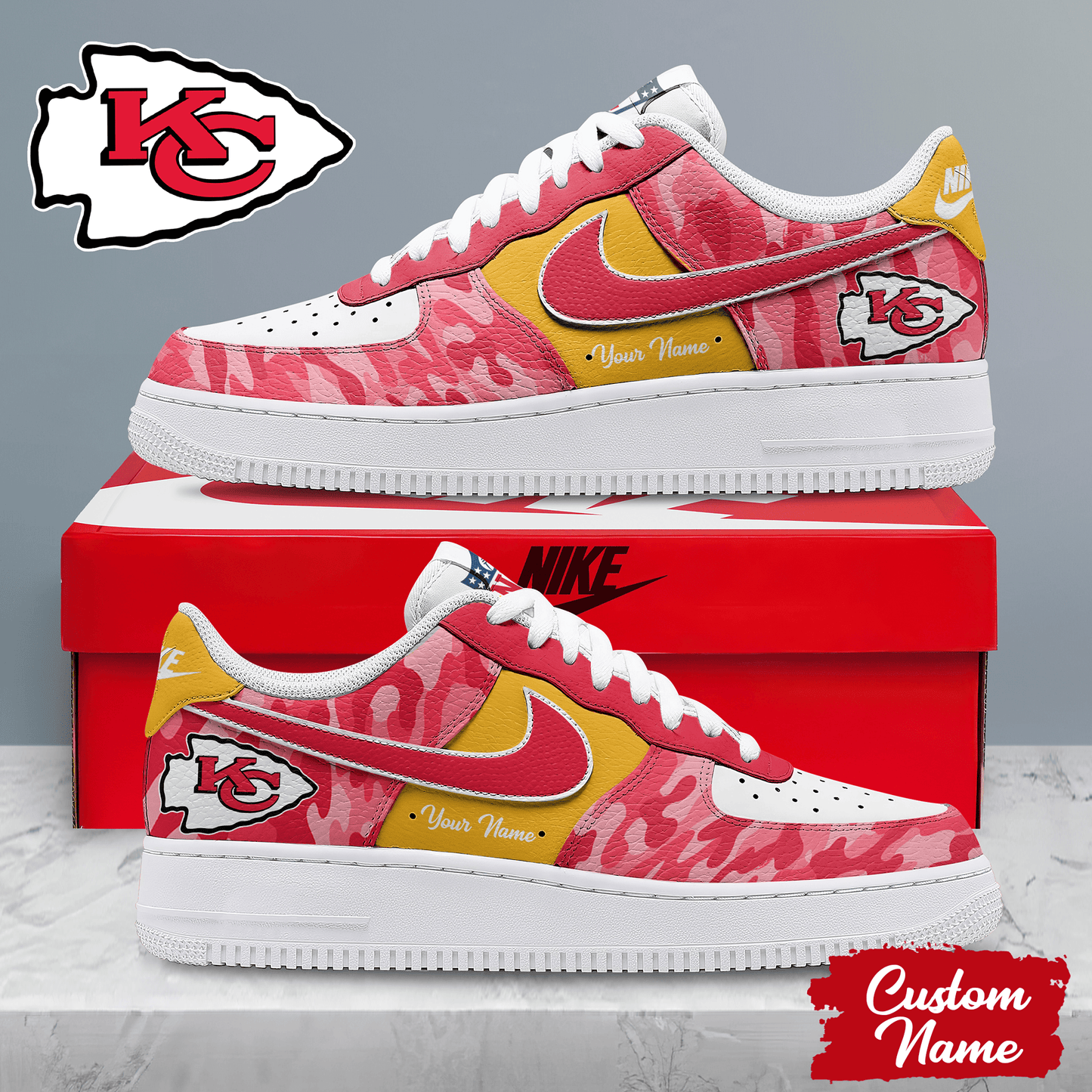 Footwearstorm Kansas City Chiefs Low-Top Sneakers Shoes For Men And Women 2808175