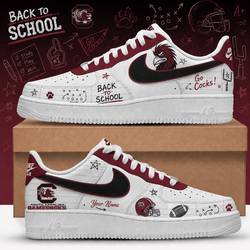 Footwearstorm South Carolina Gamecocks Low-Top Sneakers Shoes For Men And Women 100874