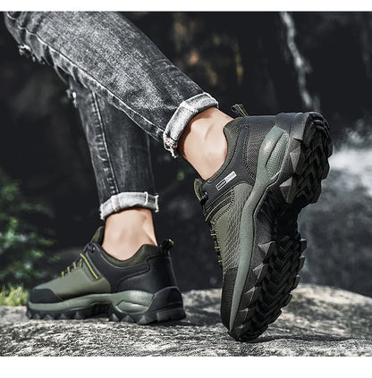 Men's Low-top Hiking Fitness Shoes Orthopedic Training Shoes