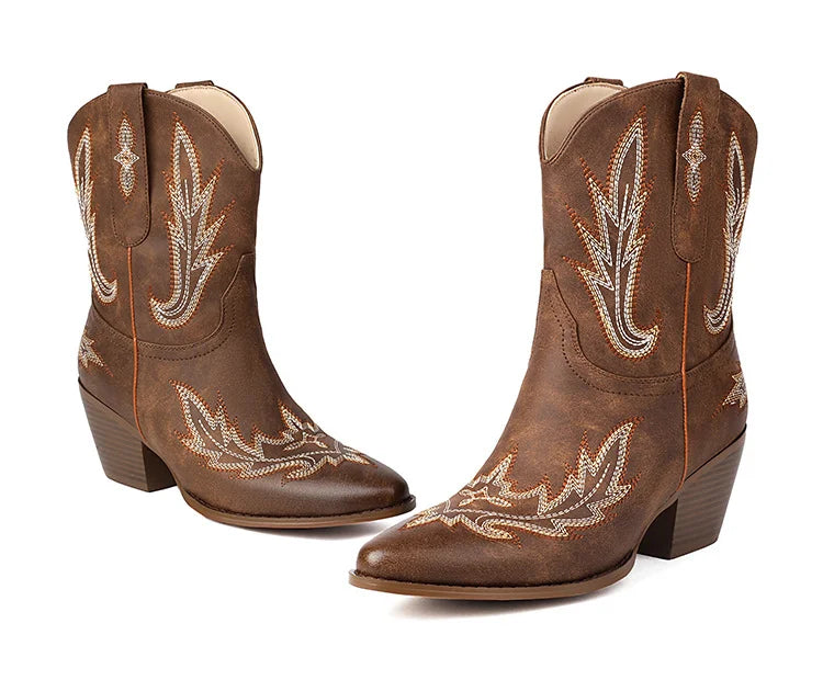 Cowboy Ankle Boots