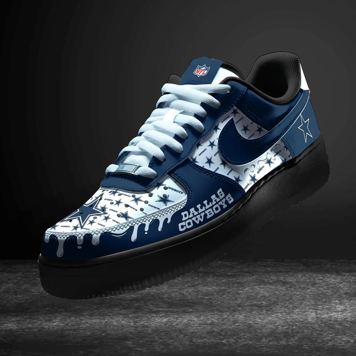 Footwearstorm Dallas Cowboys Air Low-Top Sneakers Shoes For Men And Women 1205141
