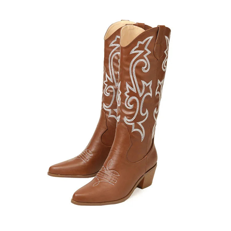 Moving Along Cowboy Boots