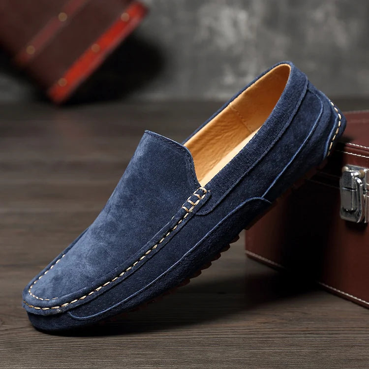 Suede loafer