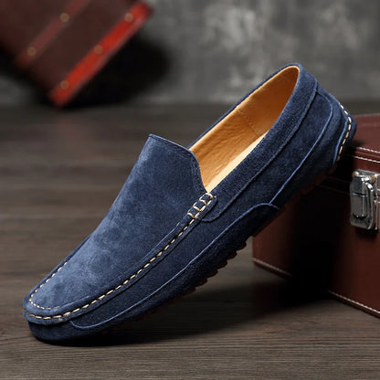 Suede loafer