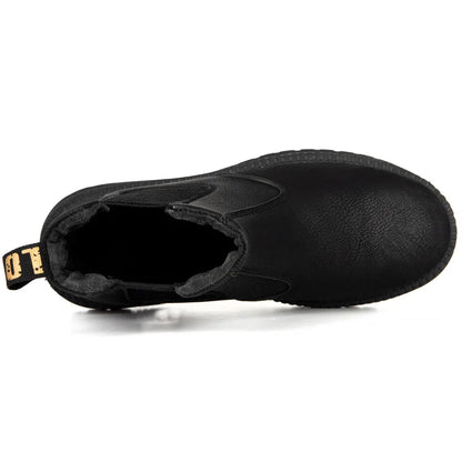 Waterproof Slip-On Steel Toe Boots
