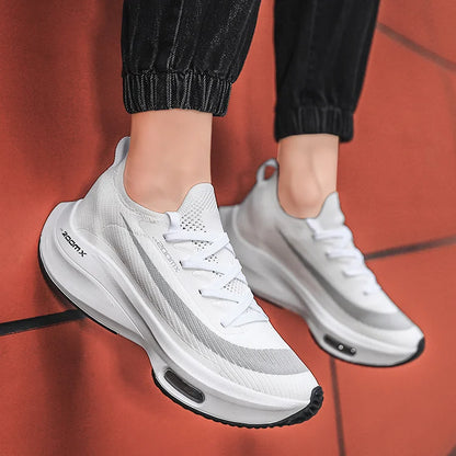 Marathon Cushioned Air Cushion Breathable Shock Absorbing Sneakers