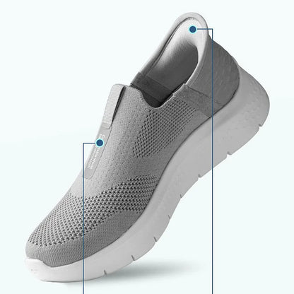 Step Ease Slip-On Walking Shoes Flash Wear Shock-Cushioning Shoes