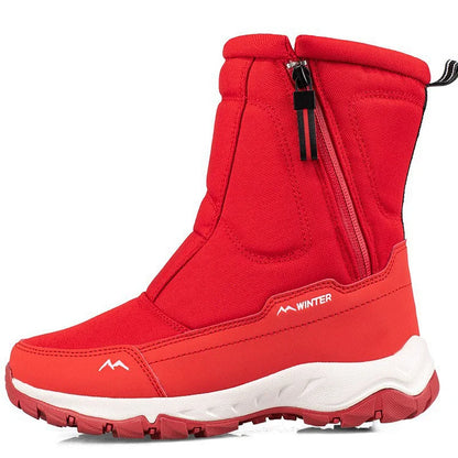 Unisex Winter Boots Side Zipper Snow Boots