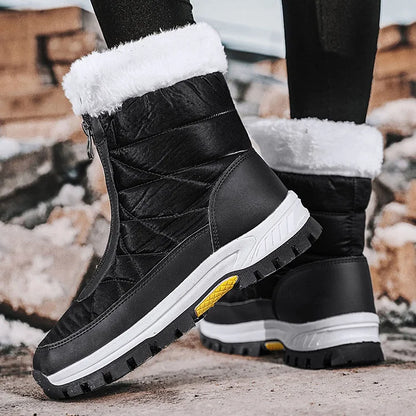 Women's Outdoor Travel Hiking Snow Mountaineering Walking Boots