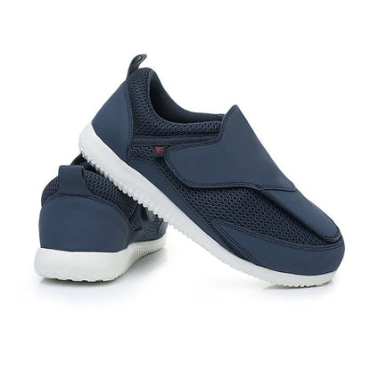 Wide Width Pain Relief Diabetic Shoes, Adjustable Closure Hands-Free