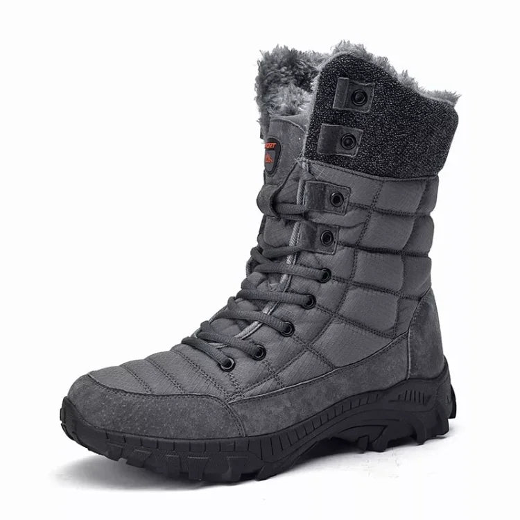 Men's Winter Mid-Calf fur Boots