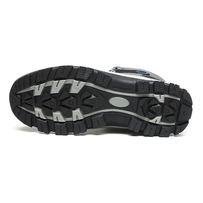 Orthopedic Men's Winter Outdoor Sports Lace Up Hiking Snow Boots