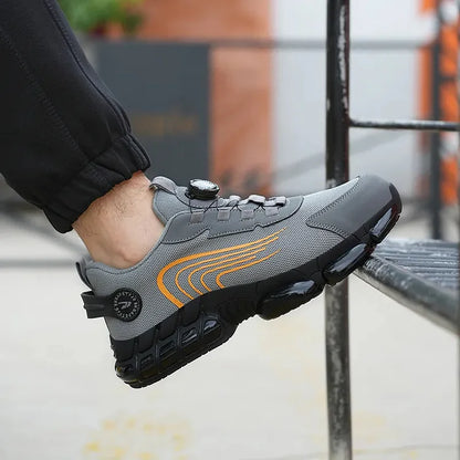 Steel Toe Safety Shoes Outdoor Non-slip Sole Sports Work Shoes