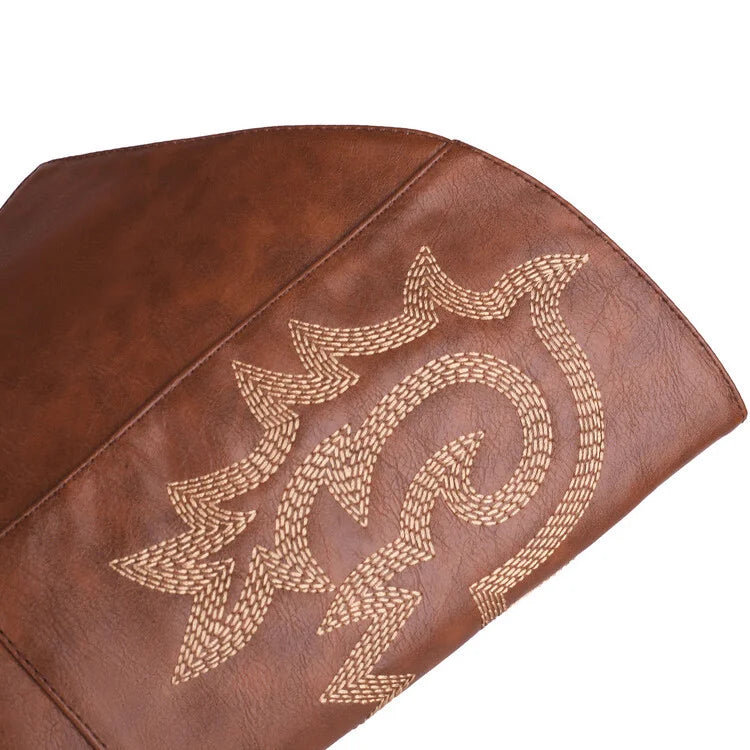 Tall Cowboy Boots - Faded Style
