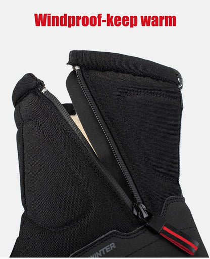 Unisex Winter Boots Side Zipper Snow Boots