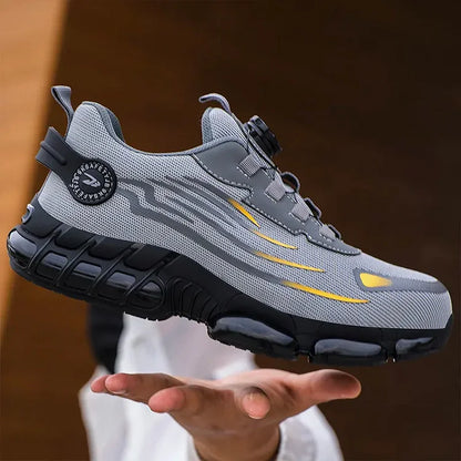 Steel Toe Safety Shoes Outdoor Non-slip Sole Sports Work Shoes