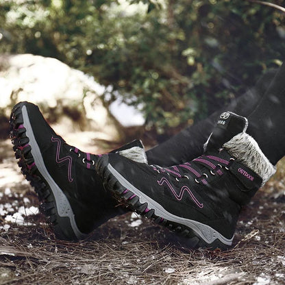 Orthopedic Winter Snow Ankle Boots Warm Fur Arch Support Women Shoes