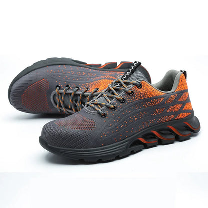 Safety Shoes Men’s Steel Toe Sneakers