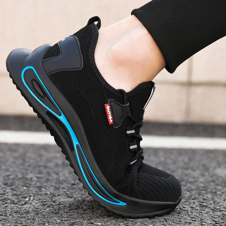Safety Shoes Steel Toe Cap Shoes Work Shoes Comfortable and Light Safety Trainers