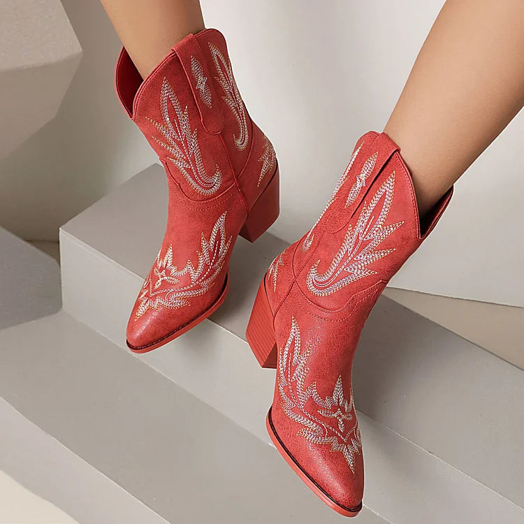 Cowboy Ankle Boots