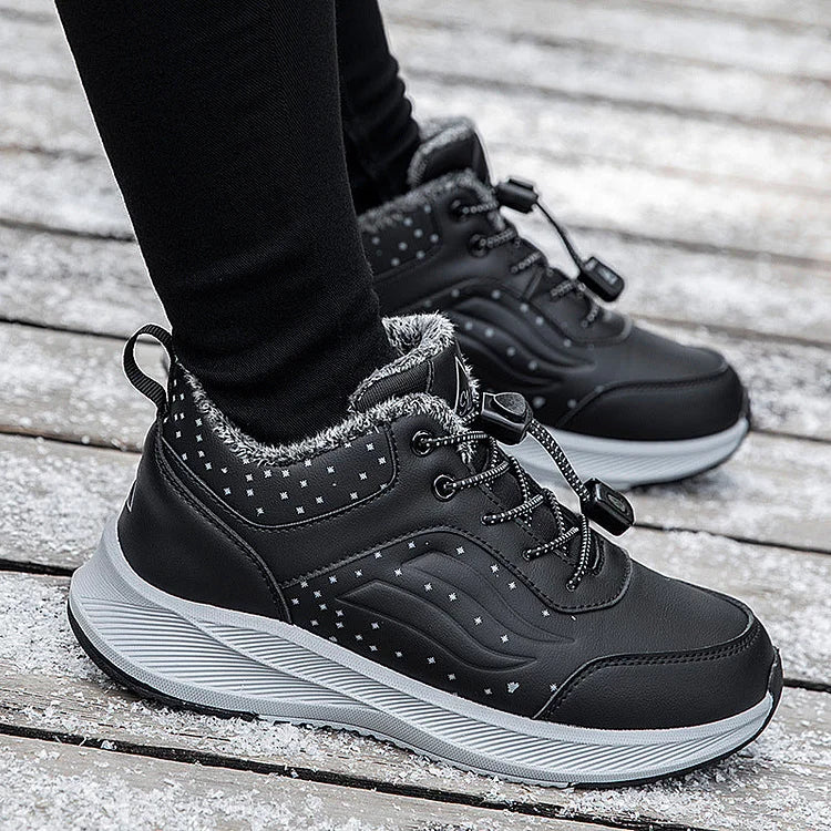 Warm Non-slip And Comfortable Velvet Walking Shoes