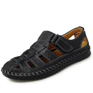 Men's Outdoor Daily Summer Hand-sewn Soft Leather Casual Sandals